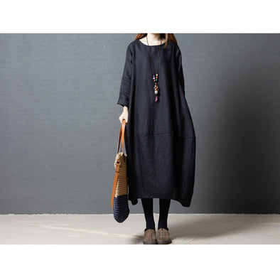That ‘Cool’ Japanese Style In A Boat Neck Dress
