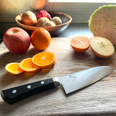 Kai Seki Magoroku Akane, the Most and Best Affordable Japanese Santoku Knife:  It’s a Fusion of Traditional Beliefs and New Ideas!