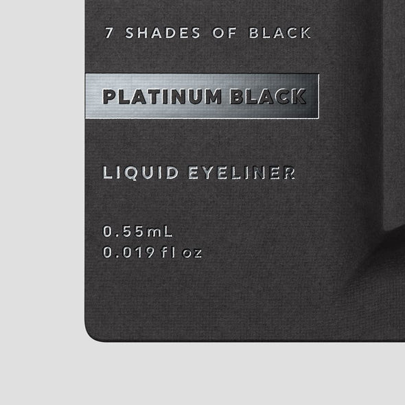 UZU Eyeliner Opening Liner 7 Shades of Black - Platinum Black