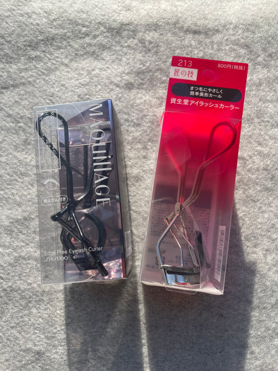 Long selling cult favourite Shiseido Eyelash Curler vs Maquillage Edge Free Eyelash Curler review