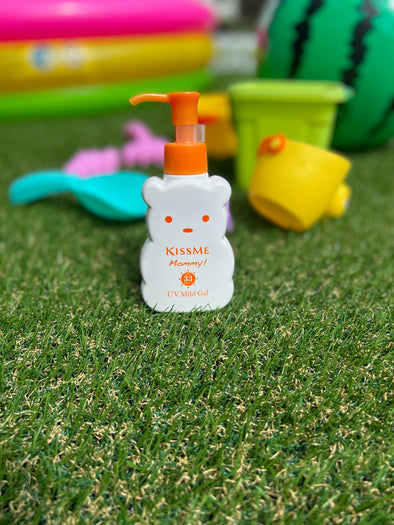Kiss Me Mommy UV Mild Gel No.1 Japanese Sunscreen For Sensitive Skin, Babies & Parents, Alike!