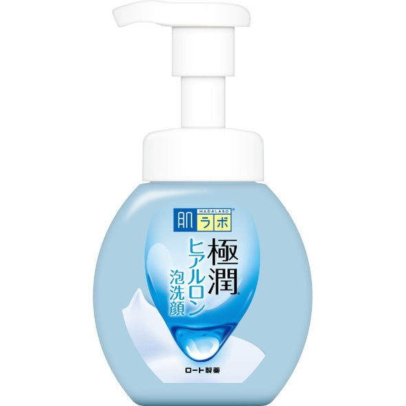 Hada Labo Gokujyun Hyaluronic Foaming Wash Facial Cleanser 