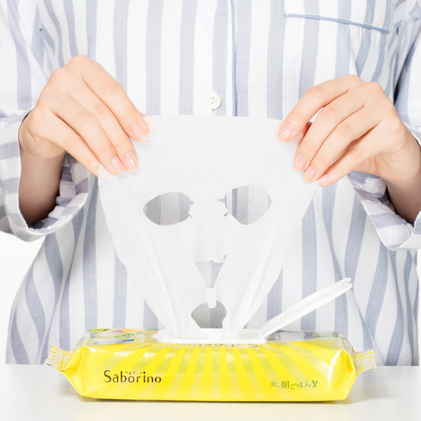 Saborino Morning Mask Fruity Herbal scent - 32 sheets