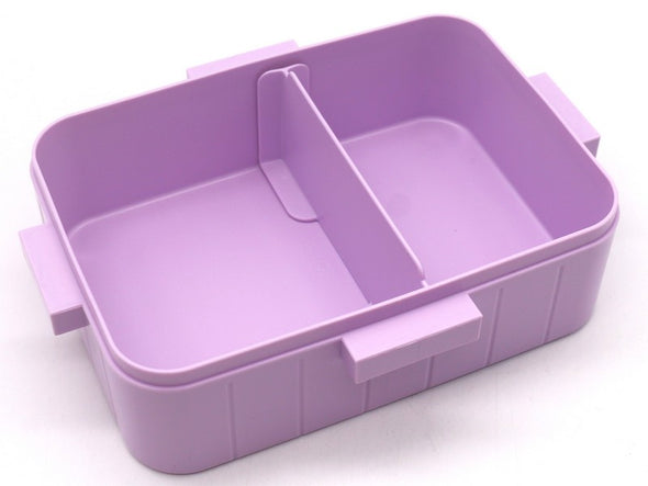 Hello Kitty Bento Box 650ml Antibacterial 4 Point Lock – Purple