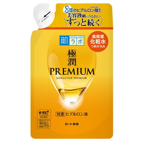 Hada labo Skin Institute Gokujun premium hyaluronic solution 170mL refill