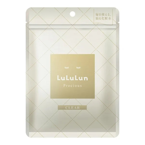 Lululun Precious Face Mask White (Clear) - 7 sheets