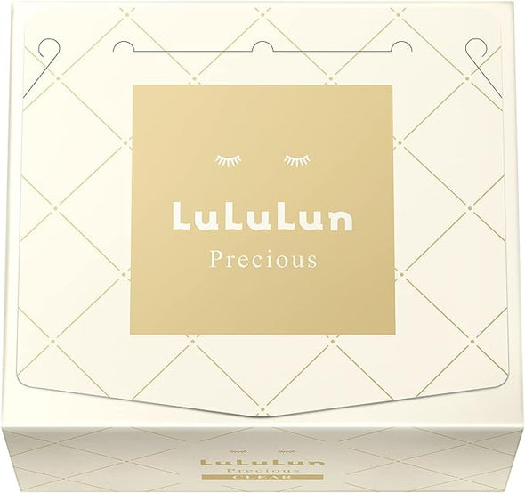 Lululun Precious Face Mask White (Clear) - 32 sheets