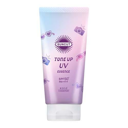 Kose Suncut Tone Up UV Essence Lavender SPF 50+ PA++++ (80g)
