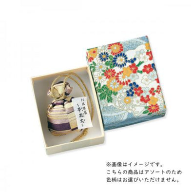 Kousaido Incense Scent Kinchaku Bag with Yuzen-dyed paper box - Dream Fireworks Medium Size product