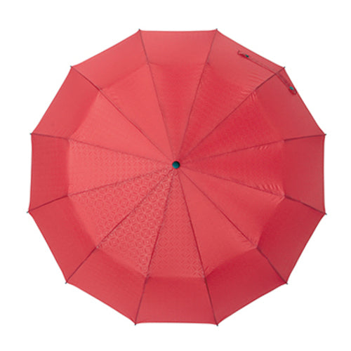 Mabu Folding Umbrella – Edo, 12 Bone red 2