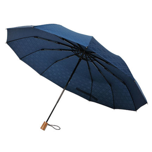 Mabu Folding Umbrella – Edo, 12 Bone navy