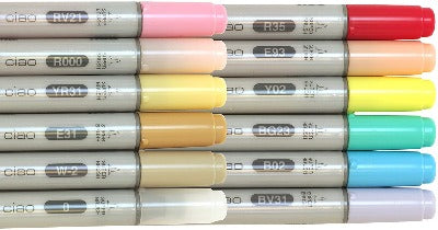 Copic Ciao Start 12 Color Set 3