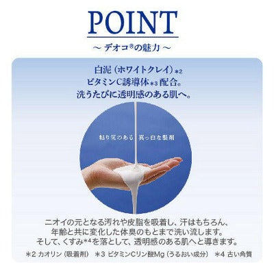 Rohto Deoco Medicinal Deodorant Body Cleanse  point