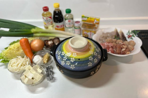 Japanese donabe cooking