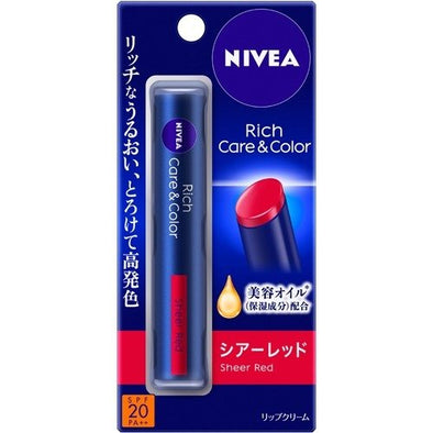 Nivea Rich Care & Color Lip Sheer Red